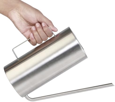 Watering Can Stainless Steel Long Mouth 1500ml for Plants - Image 5