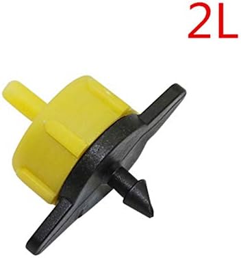 Garden Lawn Sprinkler Irrigation System 2L/H, 4L/H, 8L/H Dripper Agricultural Tools Micro-Irrigation Pressure Compensation Dripper Greenhouse Water Dripper 30(4L) - Image 2