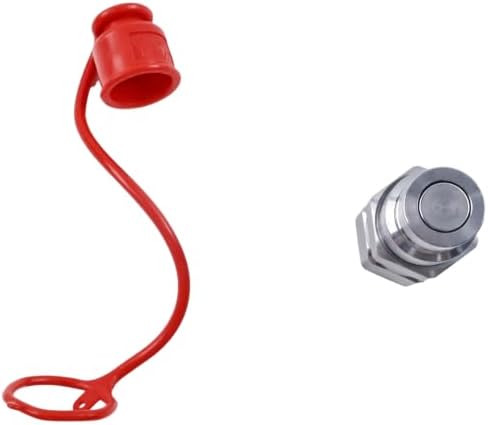 FridayParts Hydraulic Male Flat Face Coupler AT312470 Compatible for John Deere 110 240 250 260 270 315 317 320 325 328 332 410G 310G 320D 318D 310SG (Male Flat Face Coupler) - Image 4