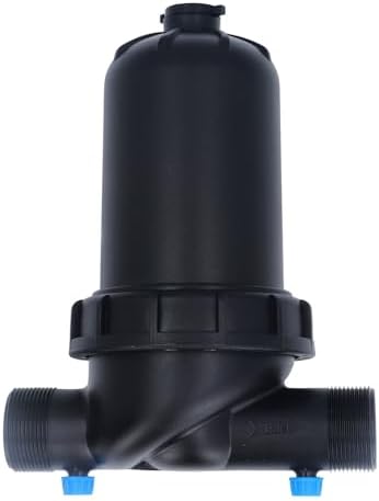 Irrigation Filter, Drip Irrigation Filter with Durable Plastic Material for Agricultural Garden Greenhouse (1.5 inch Disc Filter) by Unknown