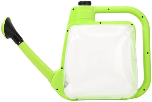1.59 Gal Green Clear Plastic Foldable Watering Can by Unknown