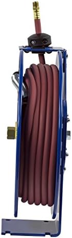 Coxreels P-LP-130 Low Pressure Retractable Air/Water Hose Reel: 1/4" I.D., 30' Hose Capacity, with Hose, 300 PSI, Made in USA - Image 6