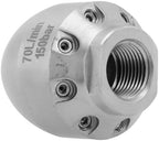 Multi Port Drain Jet Nozzle, Stainless Steel, 1 Front 6/8 Rear - Image 5