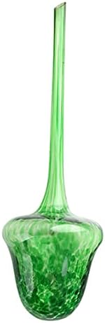 Plant Watering Globes Automatic Glass Watering Bulbs, Glass Ball Planter, Garden Watering Cans Glass drip System, Single Wood Wine Box for Gifting and Storage (Green) - Image 2
