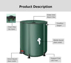 Portable Rain Barrel, 13-264 Gal Water Storage Tank Catcher Container with Filter Spigot to Collect Rainwater from Gutter, Rainwater Collection System - Image 5