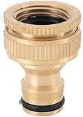 5pcs/10pcs Spray Nozzle Water Gun Brass High Pressure Direct Spray Sprinkler Quick Connector 1/2'' Garden Hose Adjustable Pressure Washer(Navy Blue) by Unknown