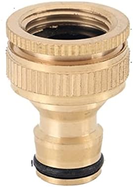 5pcs/10pcs Spray Nozzle Water Gun Brass High Pressure Direct Spray Sprinkler Quick Connector 1/2'' Garden Hose Adjustable Pressure Washer(Navy Blue) by Unknown