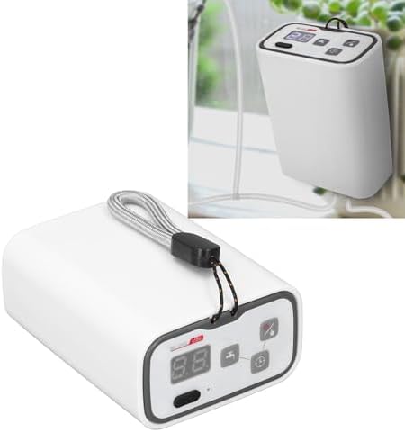 Plant Automatic Watering Machine, Low Noise Digital Programmable Water Timer, Automatic Drip Irrigation Kit for 6 Potted Plants - Image 4