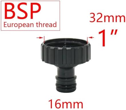 Garden Supplies Garden Tap 1/4" Hose Quick Connector 4/7 8/11 16mm Barb Water Pipe Joint 1/2" 1" 3/4" Male Female Thread Drip Irrigation Adapter Nozzle(Gold) - Image 2
