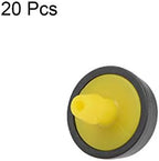 uxcell Pressure Compensating Dripper 5GPH 20L/H Emitter for Garden Lawn Drip Irrigation with Barbed Hose Connector Plastic Yellow 20pcs (Pack of 4) - Image 3