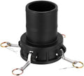 Polypropylene Type C 4" x 4" Cam Lock Hose Fitting by Kozelo