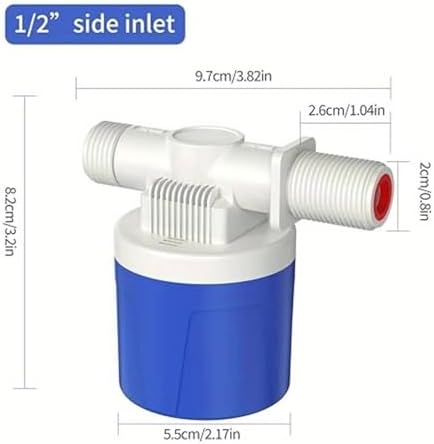 1/2" Automatic Floating Ball Valve - Mini Auto Shut Off Water Level Controller(Side Water inlet) - Image 5