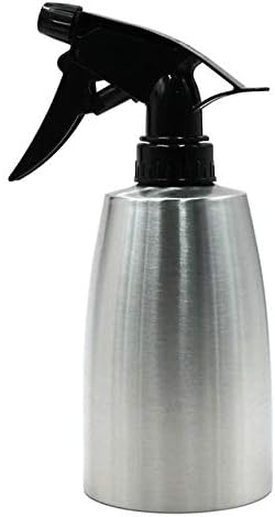 Stainless Steel Spray Bottle，Stainless Watering Can Flower Plant Mist Bottle Garden Kettle Hairdressing Planting by Unknown