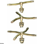 Garden Hose Sprinkler 2/3/4 Arm Automatic Rotary Sprayer 360 Degree Rotation Brass Lawn Irrigation Sprinkler Heads Garden Accessories Watering Nozzle (Color : C) - Image 3