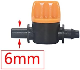 Hose Connector Adapter 100 4Mm Hose Valve 4/7 Water Pipe Garden Faucet 6Mm to 1I4 Barb Water Valve Drip Irrigation Fittings/1I4 * 6Mm - Image 2