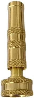 Brass Adjustable Twist Hose Nozzle, Watering Brass Hose Nozzle - Image 2