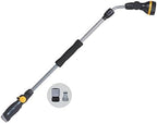 Melnor 65145AMZ RelaxGrip 8-Pattern Pivoting-Head QuickConnects Extension Wand, Black/Yellow by Melnor