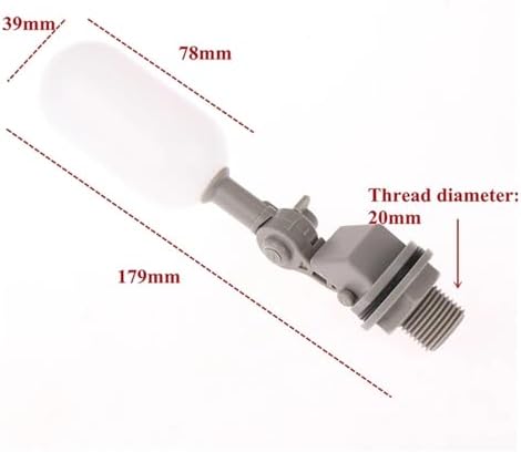 Plastic Water Float Ball Valve Shut Off 20mm 1/2 Inch For Automatic Valve - Image 5