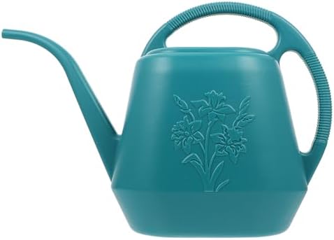 2 Gallon Plastic Watering Can Long Spout, Large Capacity Garden Sprinkler by TEHAUX
