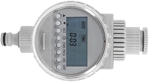 Solar Powered Irrigation Timer with LCD Display and Rainproof Cover for Garden Drip Watering Systems - Image 7