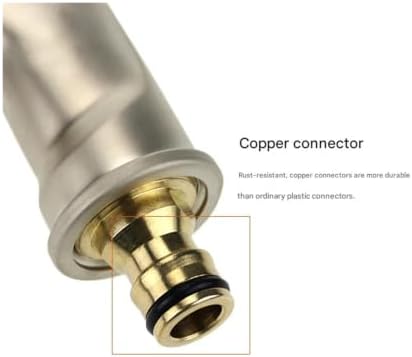 For Watering Plants Washing Garden Hose Nozzle Sprayer Heavy Duty Metal Handheld Water High Pressure 4 Spraying Modes - Image 6