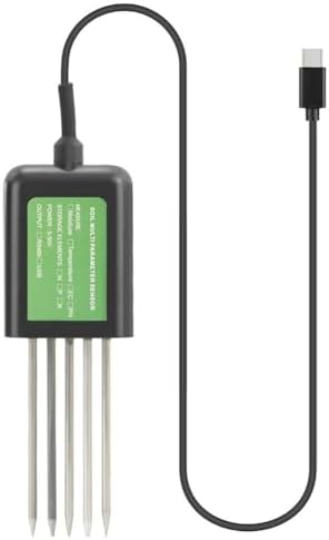 USB Soil Sensor 7-in-1 for Android, PH/EC/NPK Moisture Temperature Meter, IP68 Waterproof Probe for Agriculture Garden Research - Image 4