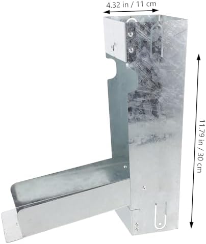 VICASKY Rain Diverter for Downspout, 3x4 Inch Iron Foldable Reuse - Image 2