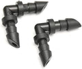 1/4" PVC Hose Barb Coupling Connector Automatic Drip Irrigation Connectors Garden Watering System Water Pipe(50pcs) by Unknown