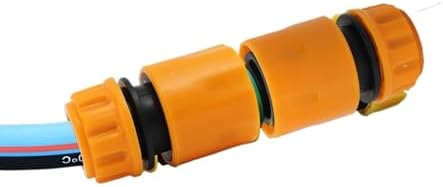 Hose Faucet Quick Connector Garden Water Pump Filter Pipe Extender Home Tube Joint Adapter Irrigation System Repair Supplies(Orange,3pcs) - Image 5