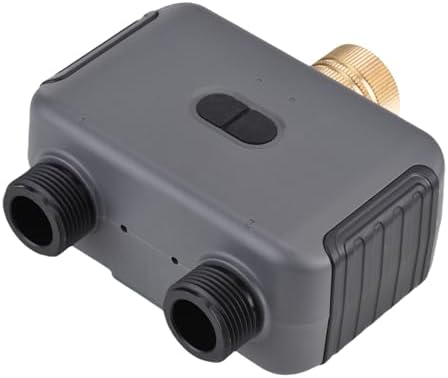 BT Irrigation Timer Double Outlet Water Valve Smart Control Garden Yard Watering System - Image 3