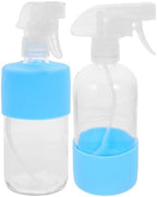 500ml Bottle with Sleeve Spray Glass Silicone 2pcs for Salon Daily Use by AUTSUPPL