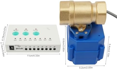 Water Leak Detector with Shutoff Valve,Sensors and Sounds Alarm, Automatic Water Leak Shut Off Valve System for Pipes 3/4 NPT, Flood Prevention for Laundry Washing Machines,Water Heaters - Image 5