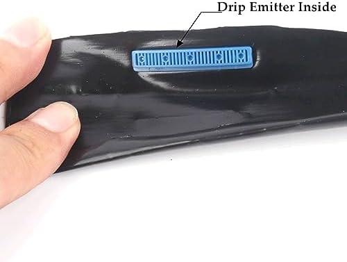 1pcs 16mm 2-Hole Irrigation Drip Tape, for Greenhouse Under Film Irrigation Drip Hose Micro Irrigation System Streamline Soaker Hose 5~50m (Color : Space 400mm, Size : 50meters (164ft)) - Image 4