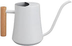 Jeffergarden Stainless Steel Watering Can, 1000ml Long Spout Wood Handle - Image 5