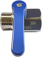 Beduan Stainless Steel 3/4" Shut Off Valve GHT Thread Garden Hose 2 PCS - Image 5
