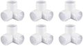Tool Parts and Accessories 6Pack 3 Way PVC Fittings 1-1/2 Inch PVC Pipe Fitting Connectors (#CN-140824-00132) by Unknown
