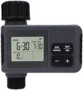 Programmable Sprinkler Timer, Irrigation Water Timer with Digital for Garden Soaker Hose, Rain Delay Manual Automatic Watering System for Outdoor, Yard, Lawn by Wisoqu