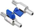 2Pcs Shut Off Valve 3/4" Hose Barb Ball Valve for Water Fuel Air - Image 2