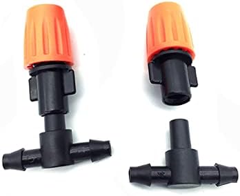 Gardening Irrigation Dripper 10 Pieces of Garden and Lawn Irrigation System Agricultural Dripper Sprayer Sprinkler Using Tee Connected to 4/7 Mm Hose IT197 by Unknown