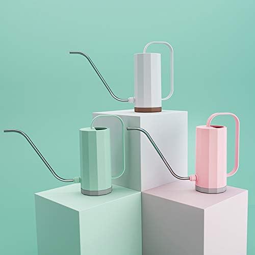 Fashion Long Spout Watering Can for Indoor Outdoor Plants 1.8L Watering Pot (White) - Image 7