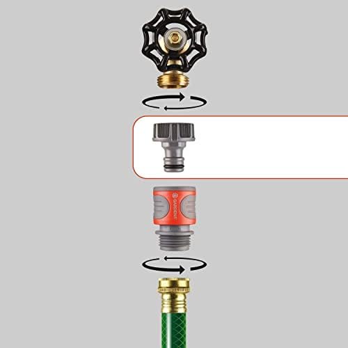 Gardena 5/8 & 1/2 in. Nylon/ABS Threaded Female Hose Adapter (Pack of 3) - Image 3