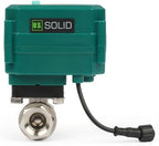 U.S. Solid 1/2" Smart Motorized Ball Valve - NSF Certified 304SS Remote App Mobile-control Electrical Ball Valve with Manual Switch, Plug Connection - Image 5