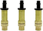 Garden Lawn Sprinkler Irrigation System Copper Atomization Nozzle Greenhouse Sprayer Micro Connection 4/7 Mm Hose 5 Pieces - Image 6