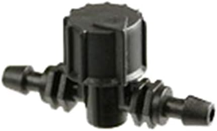 Antelco 42155 Vari-Flow Coupling Valve Barbed 0.16" (1/4") ID Tubing Drip Irrigation (25) - Image 2