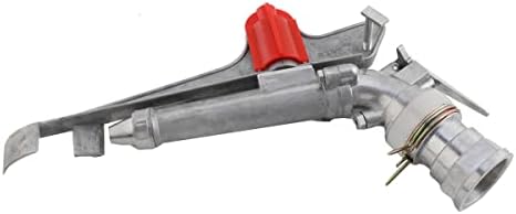 2'' Agriculture Irrigation Spray Gun Sprinkler Large-Area Irrigation Spray Gun Garden Farm Watering Sprinkler 360° Adjustable Watering for Farms, Orchards, Tea Gardens, Forestry - Image 3