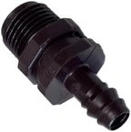 NETAFITM Drip Irrigation Barbed Fittings,3/8" 12MM Black Drip Tubing Coupler Elbow Tee Reducer (Threaded Male Adapter - 12mm X 1/2" MPT, 25 Count) - Image 3