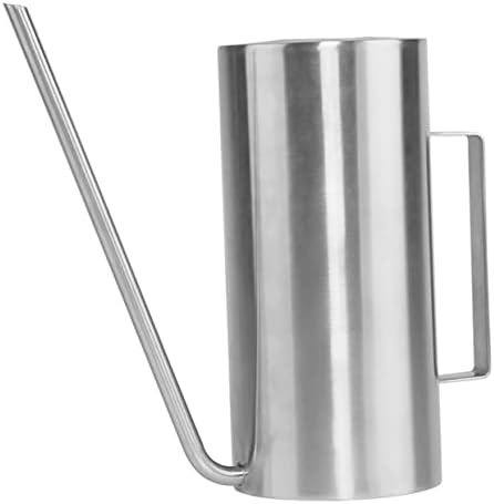 Watering can,Stainless Steel Pitcher Watering Can for Indoor Plants Spray Bottles for Plants Metal Sprinkling Can Stainless Steel Watering Kettle Plant Mister Jug Shower Pot Spout Watering Can(Silverx - Image 6