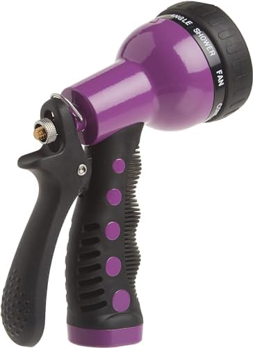 DRAMM Watering and Tool Set Includes 9-Pattern Revolver Spray Gun, 9-Pattern ColorStorm Turret Sprinkler, and Colorpoint Compact Shear, Yellow - Image 5