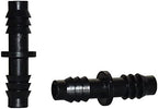 Kitchen Garden Hose Irrigation 8/11 Straight Barb Hose Connector 8/11 Drip Irrigation Barbed Double Tee Connector 3/8" Irrigation Connection Barbed/Black/3/8'' - Image 5