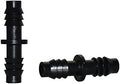 Kitchen Garden Hose Irrigation 8/11 Straight Barb Hose Connector 8/11 Drip Irrigation Barbed Double Tee Connector 3/8" Irrigation Connection Barbed/Black/3/8'' by Unknown